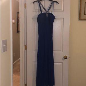 Formal royal blue dress